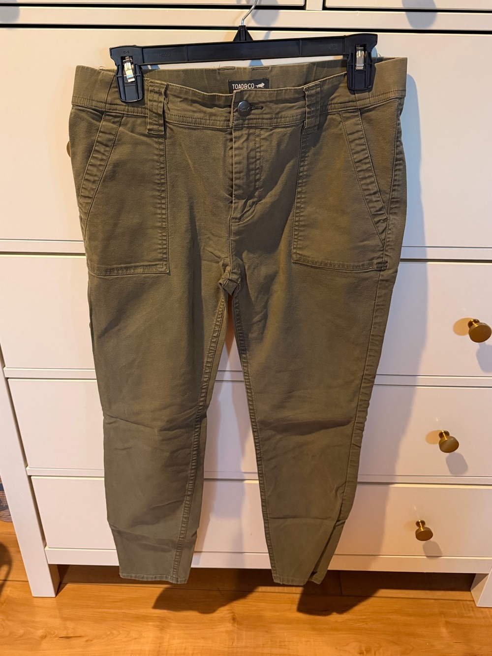 Toad&Co Olive Green Pants